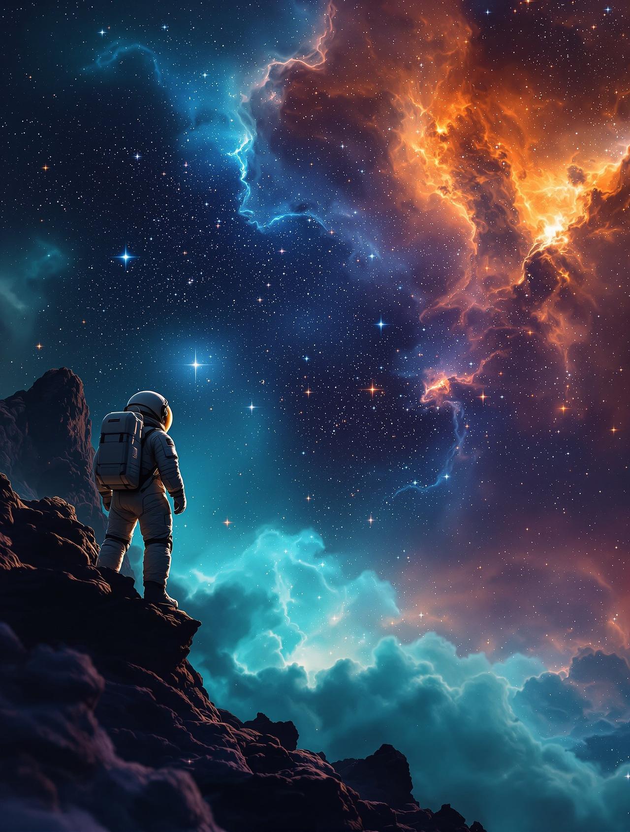 热门影视剧作品星辰大海海报 - 商业广告