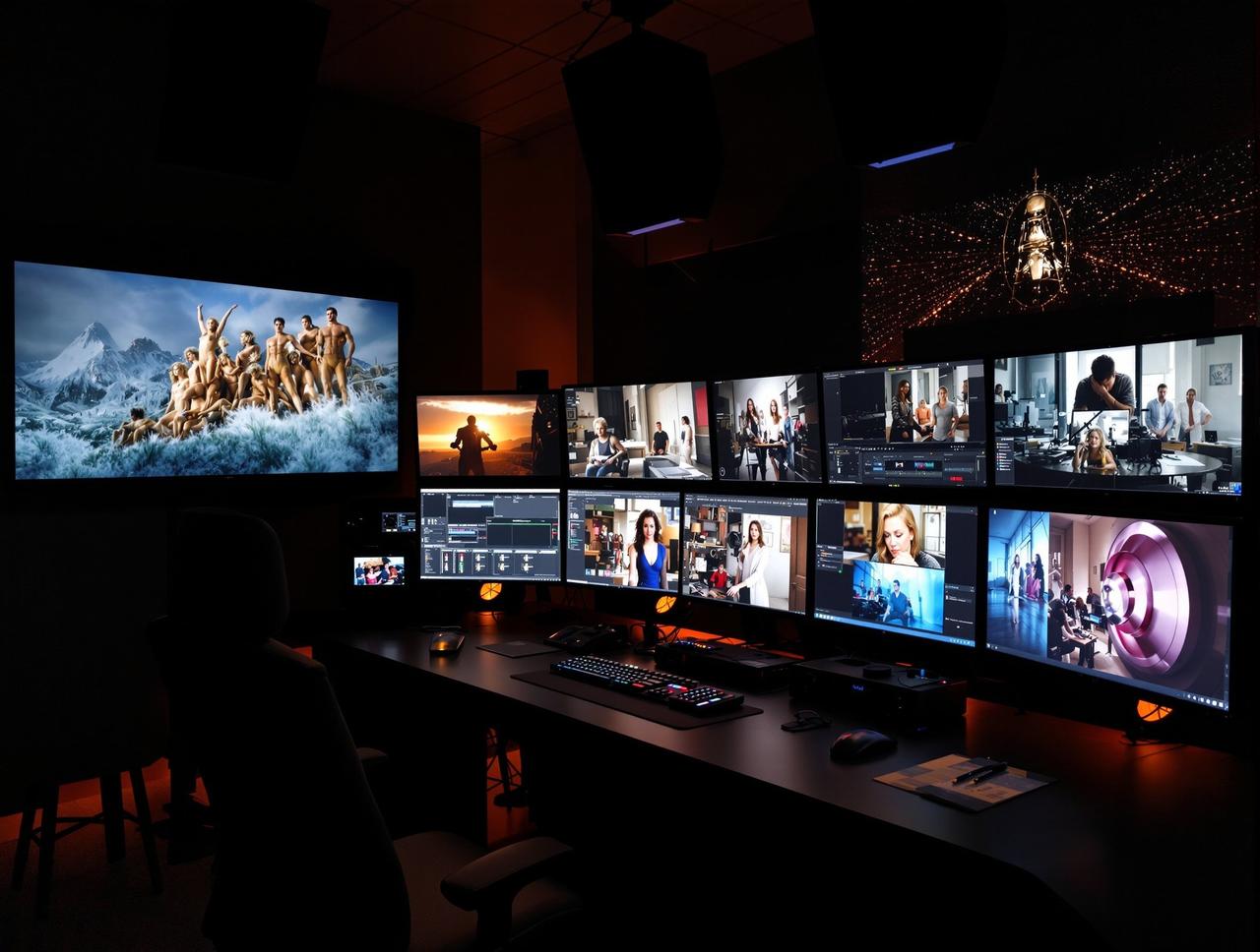 热门影视剧4K HDR后期制作工作室